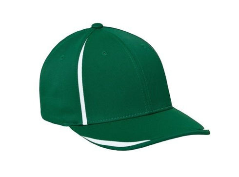 Pacific Headwear M3 Performance Flexfit® Cap (472F), Color 'DarkGreenWhite'